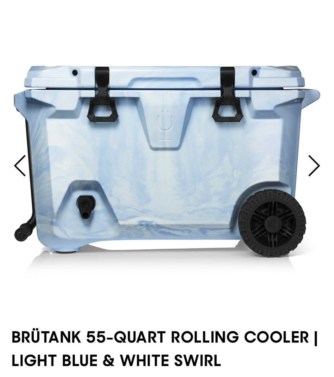 BrüTank 55-Quart Rolling Cooler