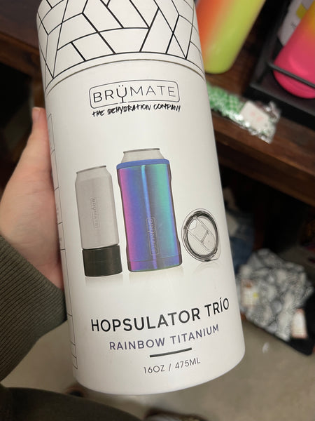 BruMate Hopsulator Slim - Rainbow Titanium